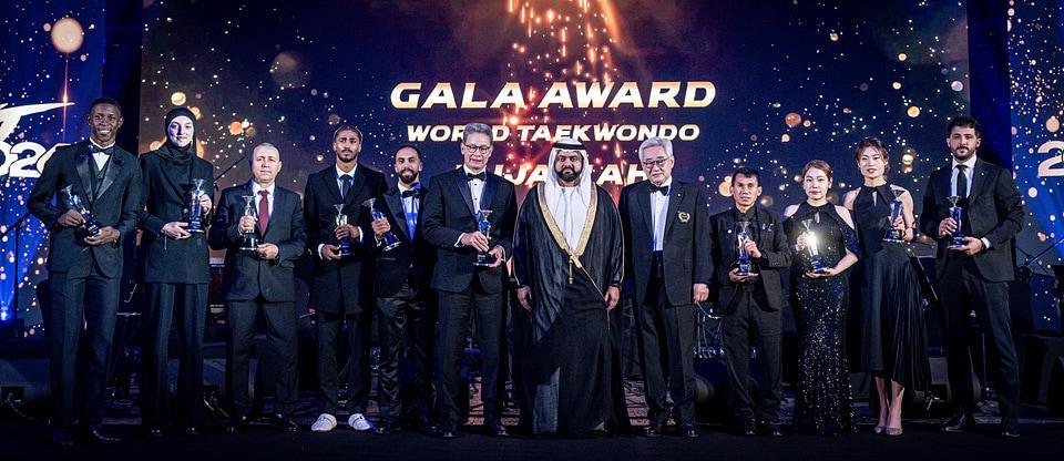 본문 이미지 - 세계태권도연맹이 'WT 2025 갈라 어워즈'를 개최했다. (WT 제공)