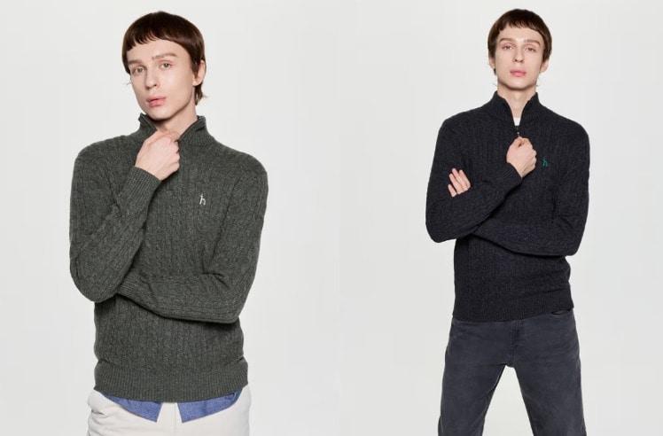 본문 이미지 - 쿼터 집업.(헤지스제공)