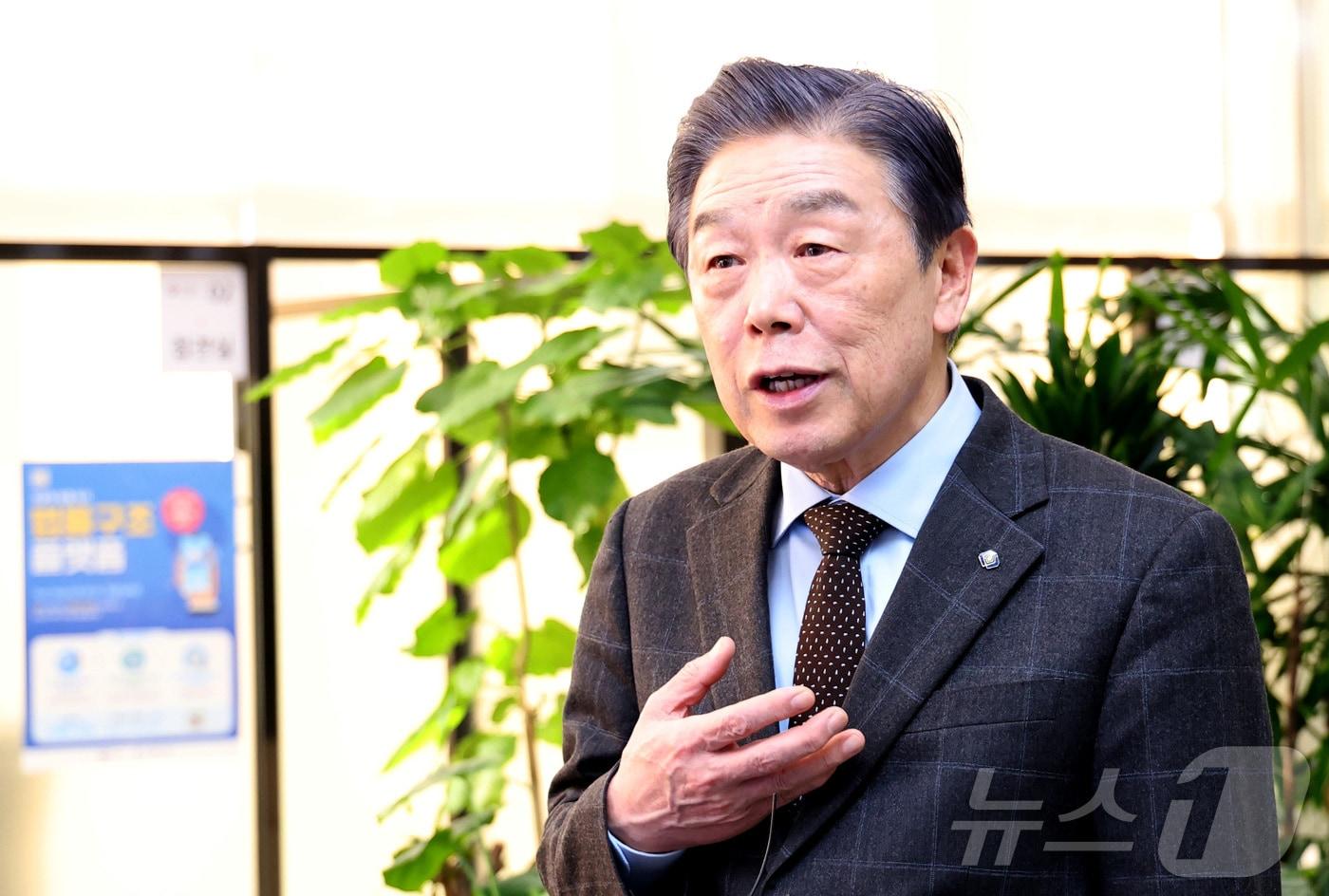 본문 이미지 - 김형석 전 독립기념관장. 2026.2.3 ⓒ 뉴스1 김기남 기자