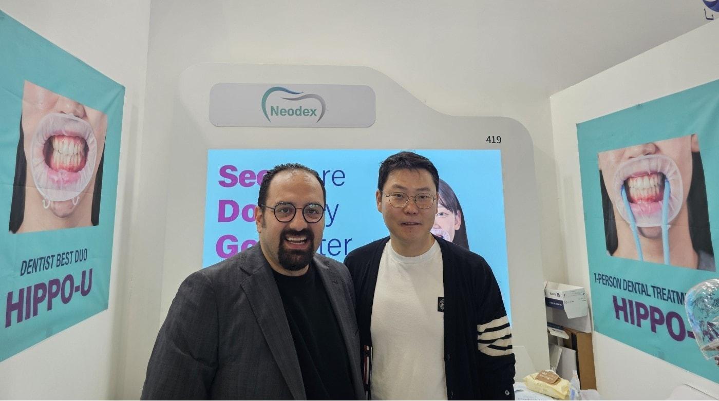 본문 이미지 - 네오덱스, 두바이 치과 기자재 전시회 참가. (네오덱스 제공)