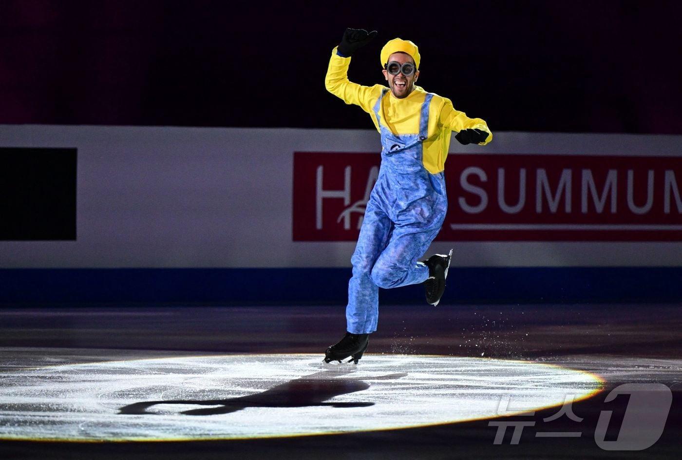 본문 이미지 - 스페인 피겨스케이팅 국가대표 과리노 사바테. ⓒ AFP=뉴스1