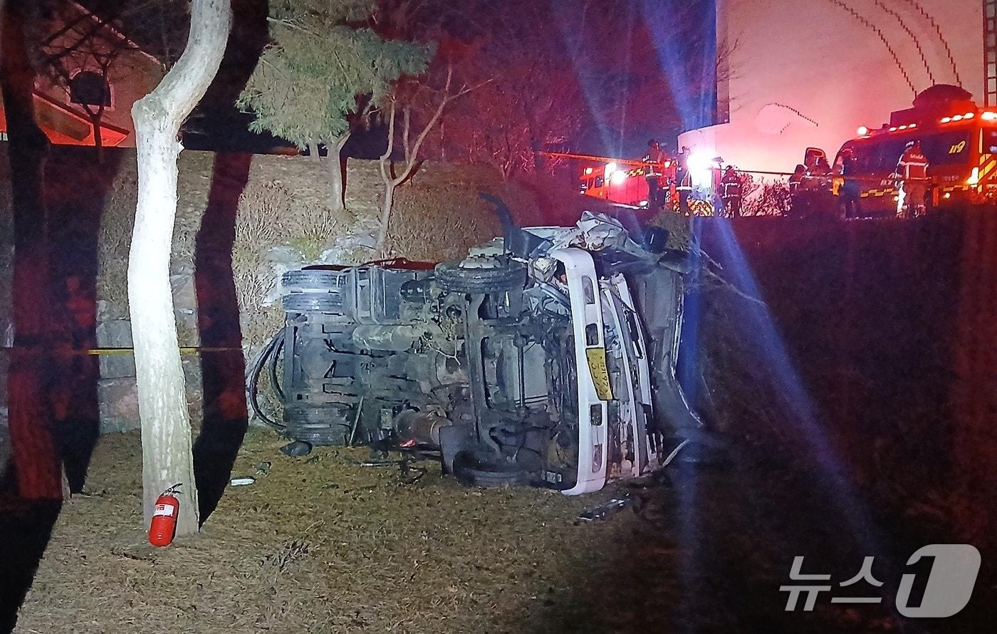 본문 이미지 - 사고현장(인천소방본부 제공/뉴스1)