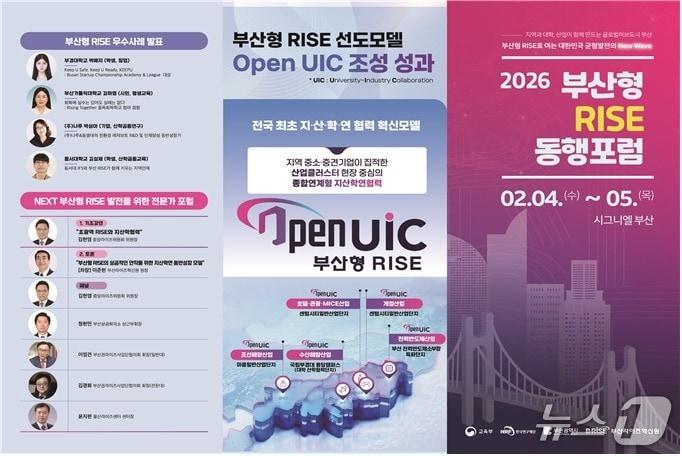 본문 이미지 - 부산형 라이즈(RISE) 홍보 팜플렛.(부산시 제공. 재판매 및 DB금지)