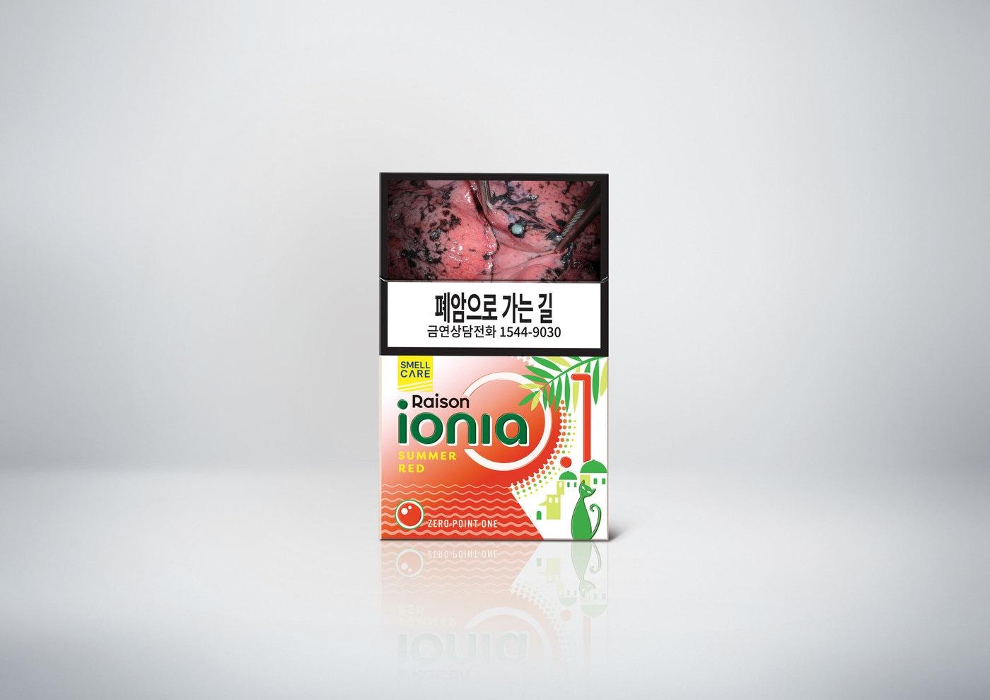 본문 이미지 - 레종 이오니아 썸머 레드(KT&G 제공)