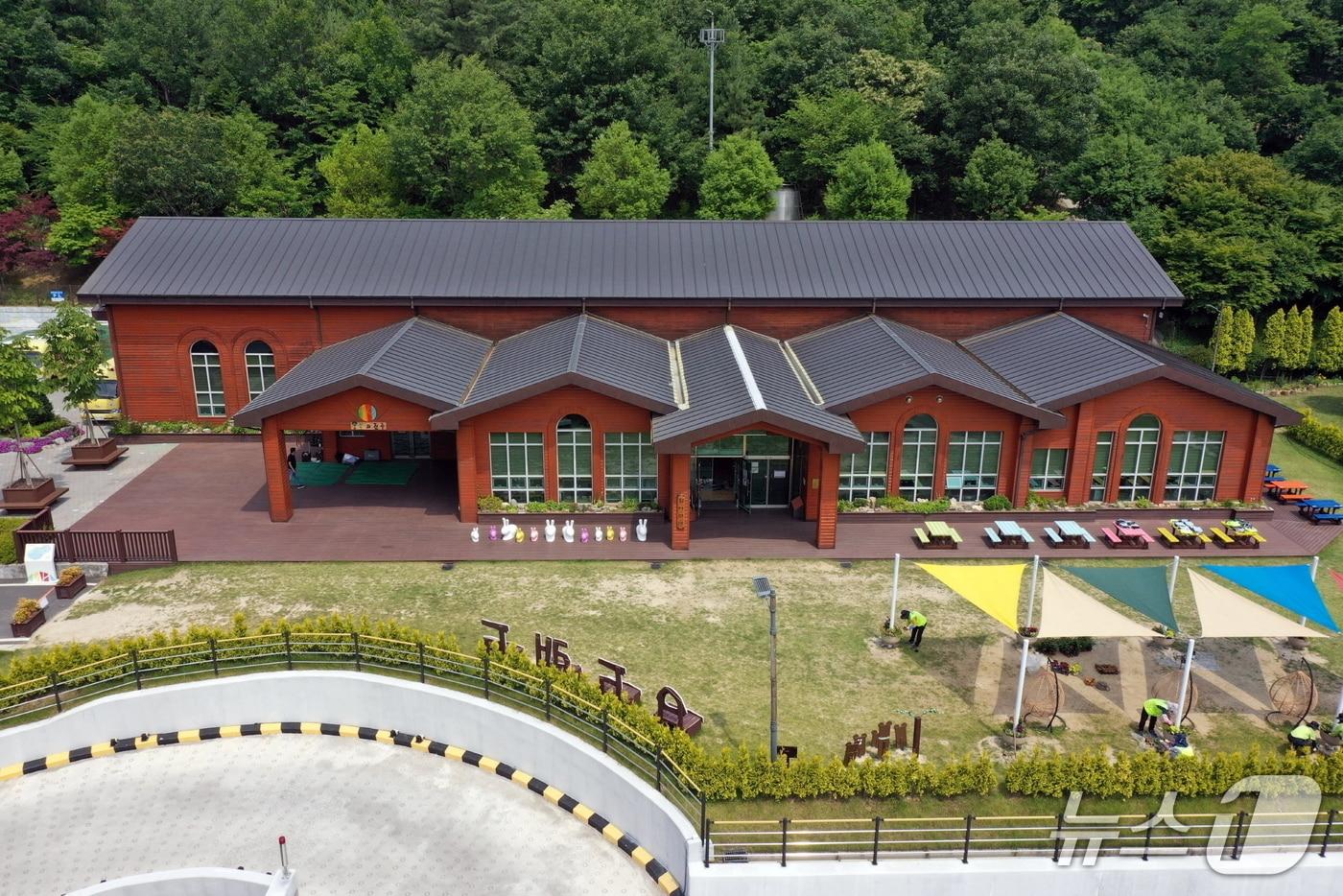 본문 이미지 - 진주 월아산 우드랜드 전경(진주시 제공. 재판매 및 DB금지).