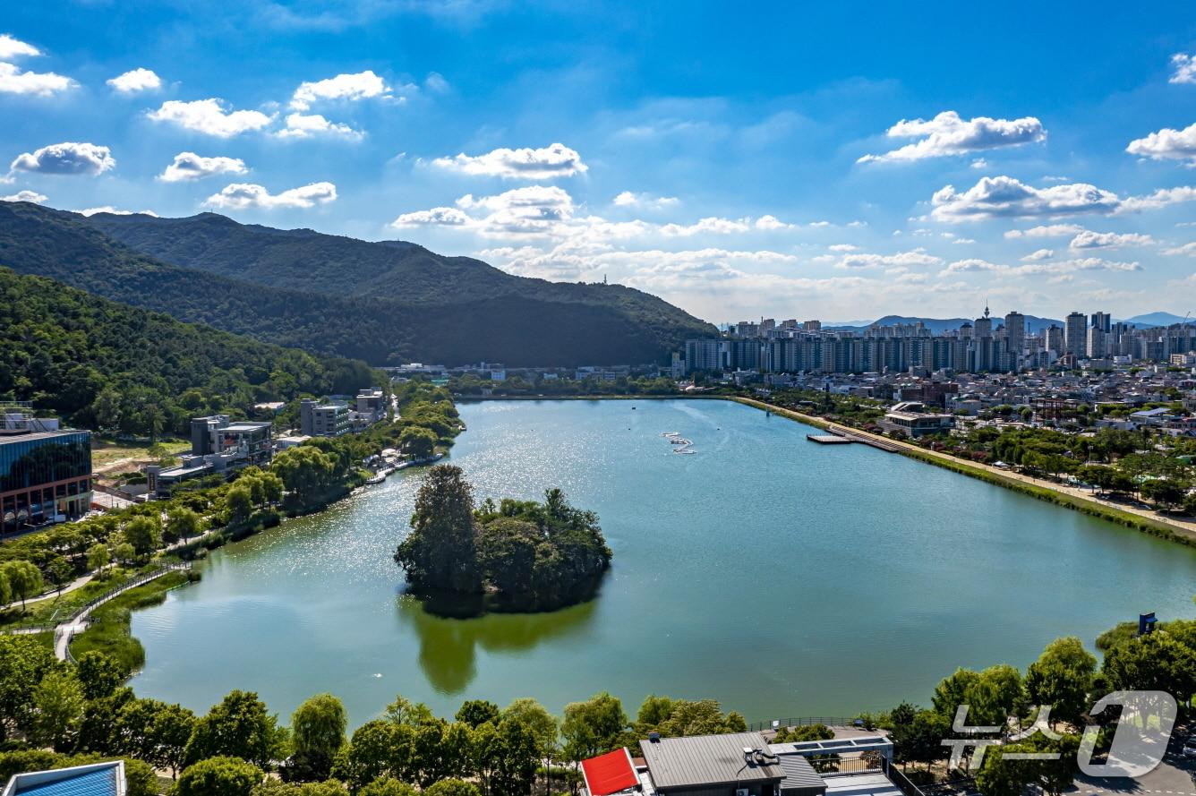 본문 이미지 - 대구 대표 관광지 수성못 전경(대구 수성구 제공. 재판매 및 DB금지)