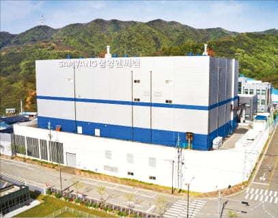 본문 이미지 - 삼양엔씨켐 정안공장.(삼양그룹제공)