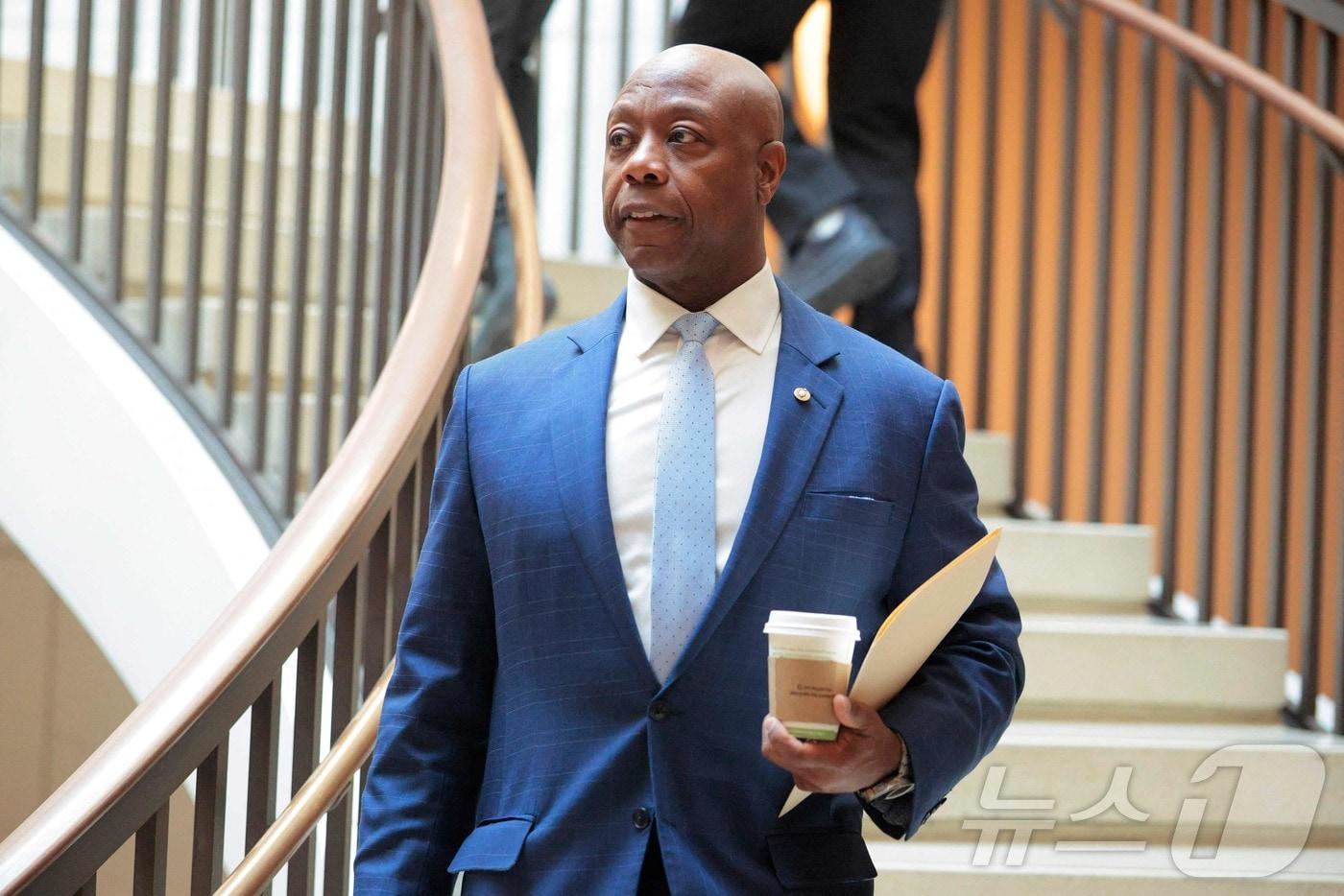 본문 이미지 - 미국 공화당의 팀 스콧 상원의원 ⓒ AFP=뉴스1