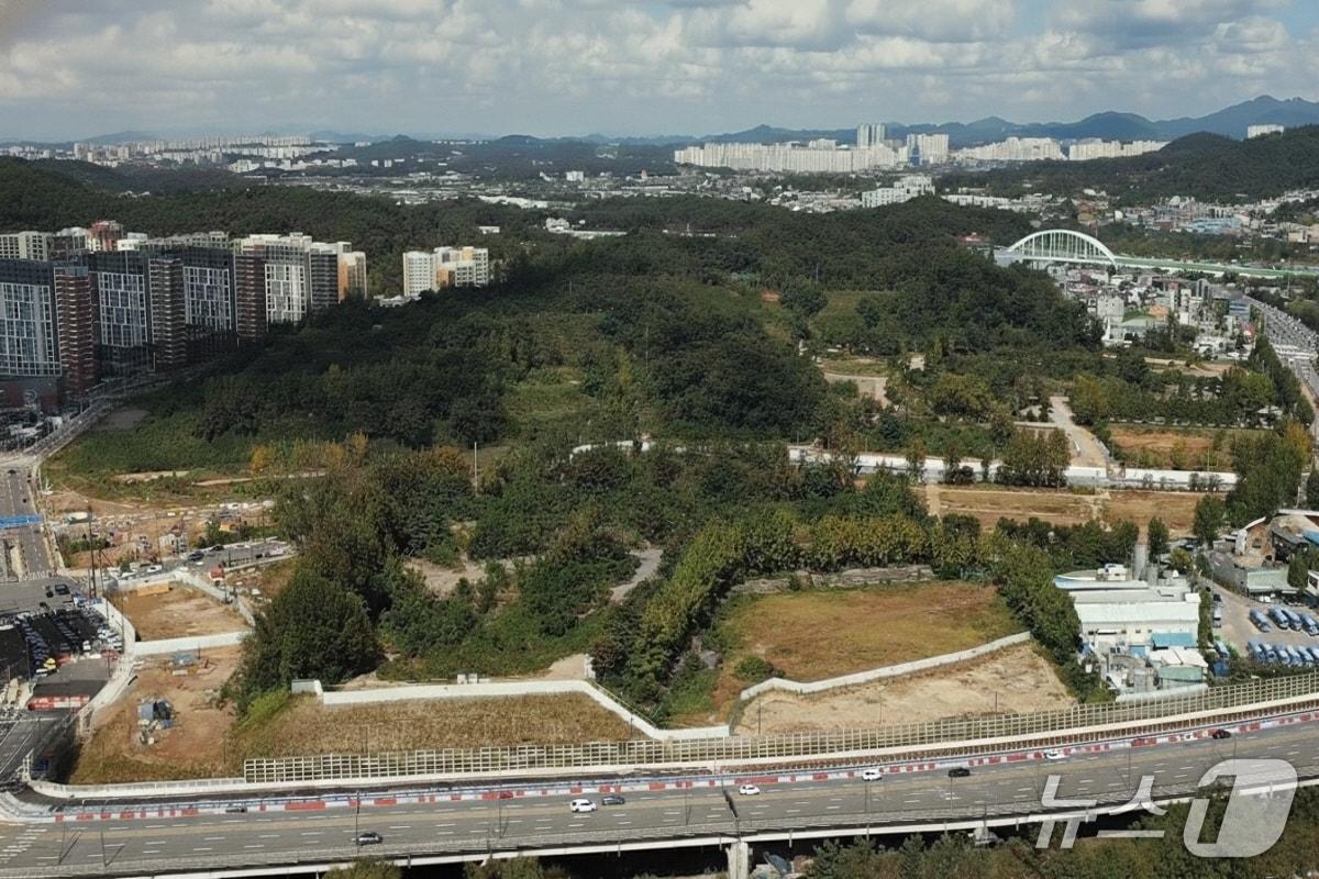 본문 이미지 - 경기 고양시 옛 국방대학교 부지. (고양시 제공, 재판매 및 DB금지)