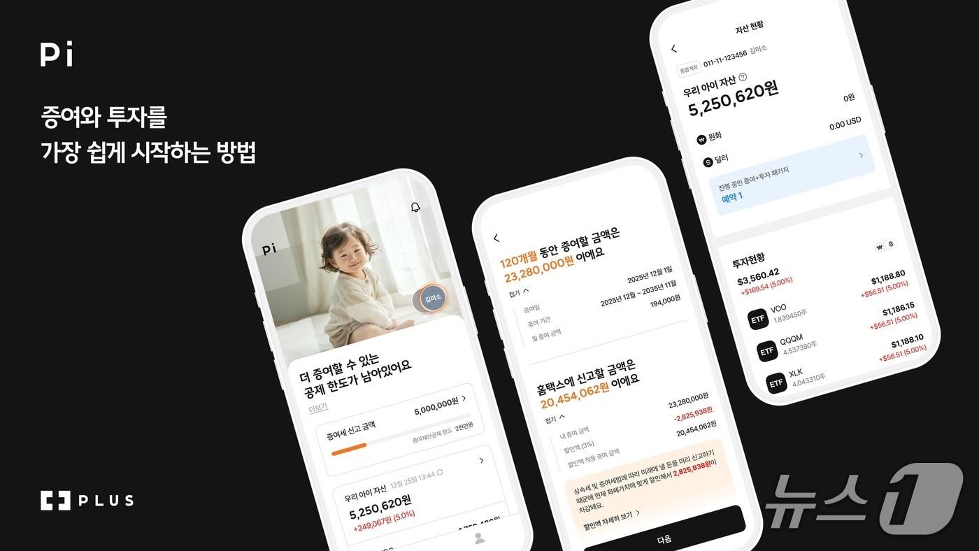 본문 이미지 - 한화생명, 증여 자산관리 플랫폼 '파이(Pi)' 출시/사진제공=한화생명