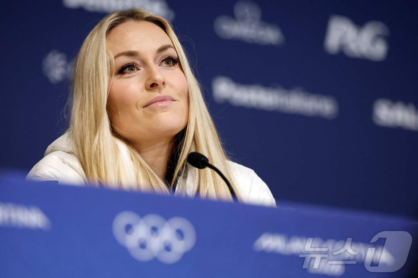 본문 이미지 - 2026 밀라노·코르티나담페초 동계 올림픽 출전에 도전하는 알파인 스키의 린지 본. ⓒ AFP=뉴스1