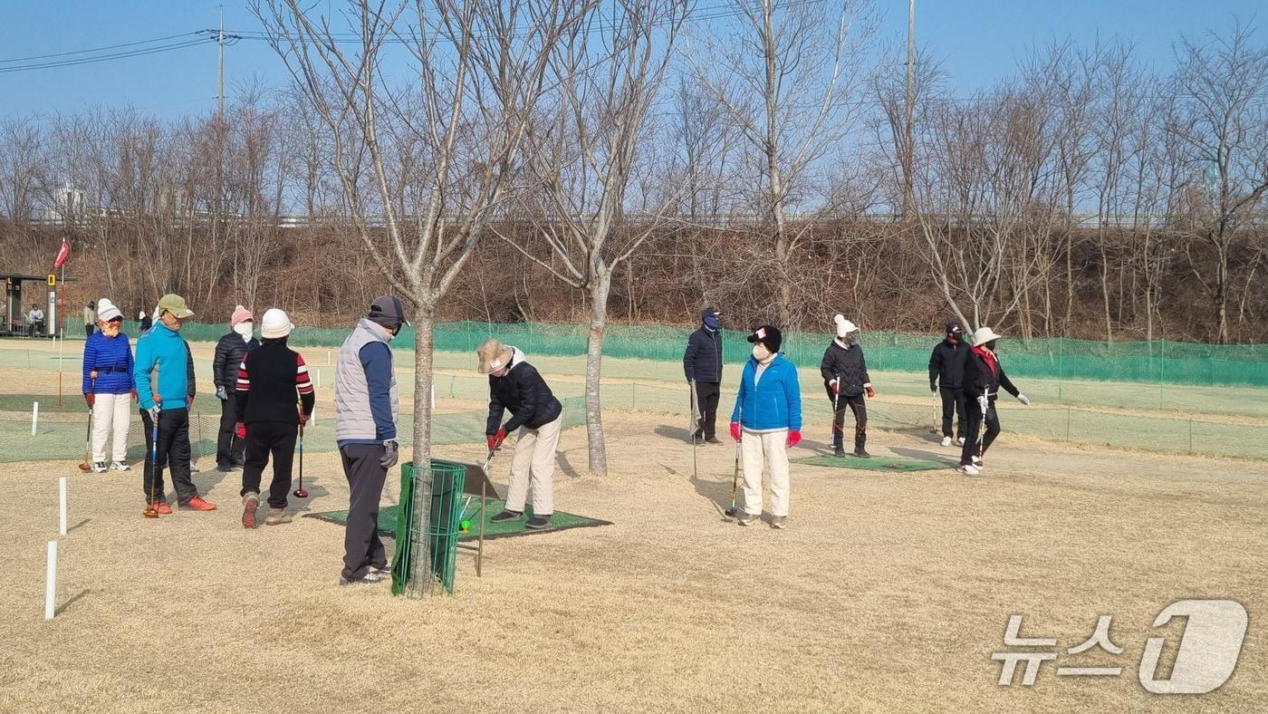 본문 이미지 - 고성파크골프장 전경.(고성군 제공. 재판매 및 DB금지)