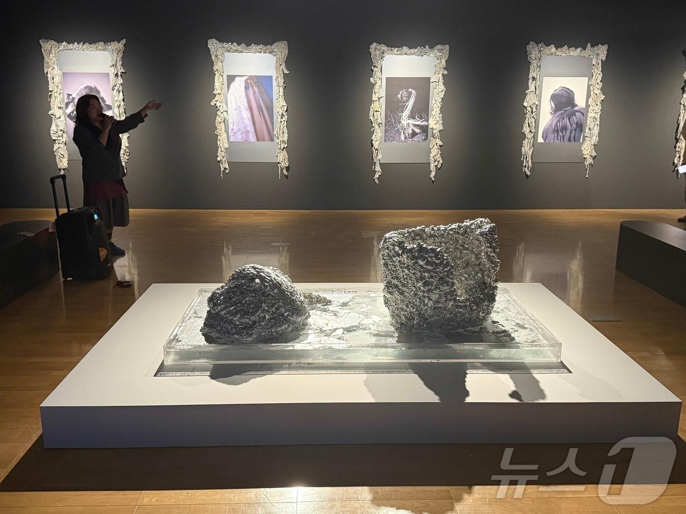 본문 이미지 - 이시마의 '빙하#2' /뉴스1 ⓒ News1 김태성 기자