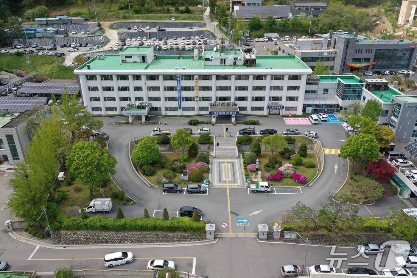 본문 이미지 - 인제군청 전경./뉴스1