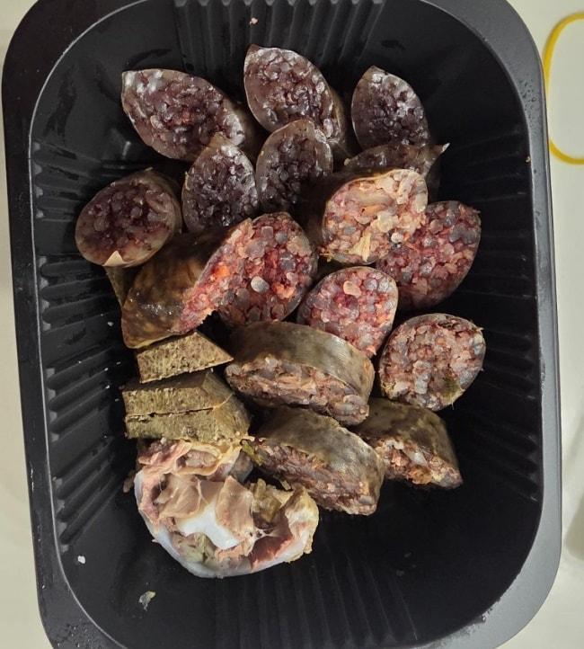 본문 이미지 - 순대번지 1만6000원 모듬순대. 출처=보배드림