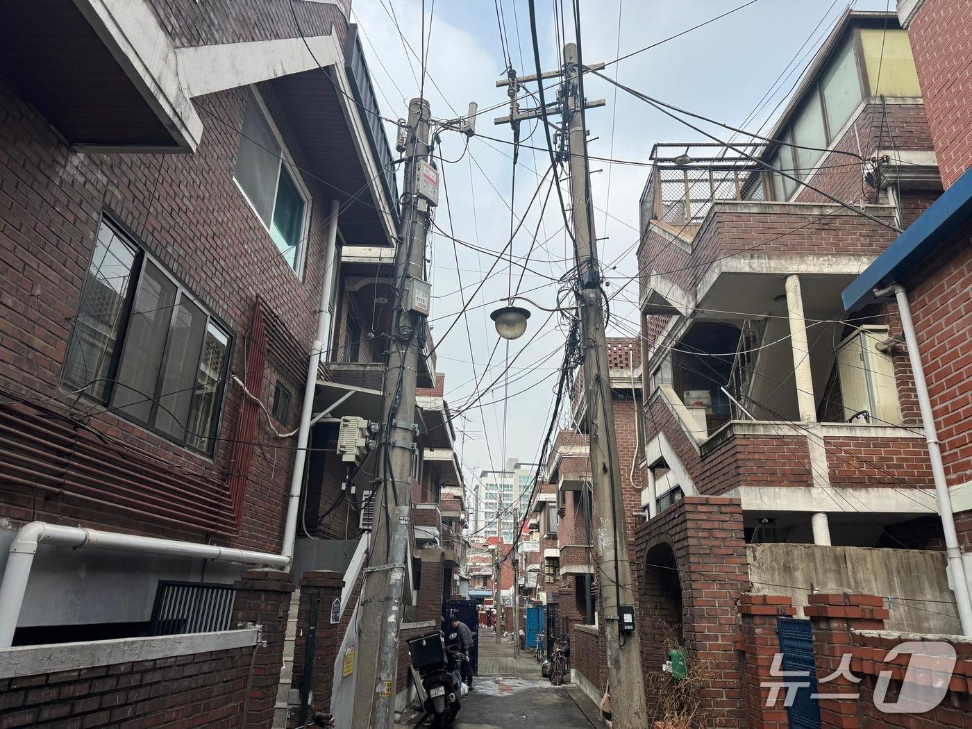 본문 이미지 - 5일 방문한 '성수전략정비구역4지구' 내 빌라 밀집 지역. 2026.2.5/뉴스1 ⓒ News1 윤주현 기자