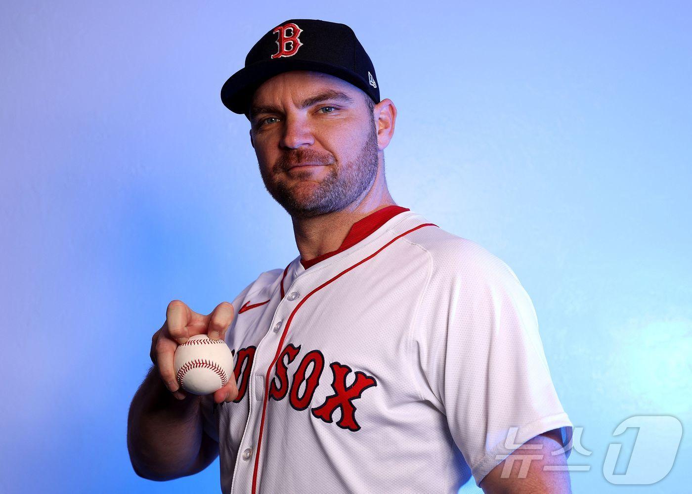 본문 이미지 - 리암 헨드릭스가 호주 야구대표팀 유니폼을 입고 2026 WBC에 출전한다. ⓒ AFP=뉴스1