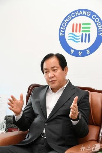 본문 이미지 - 심재국 강원 평창군수. (재판매 및 DB금지)/뉴스1