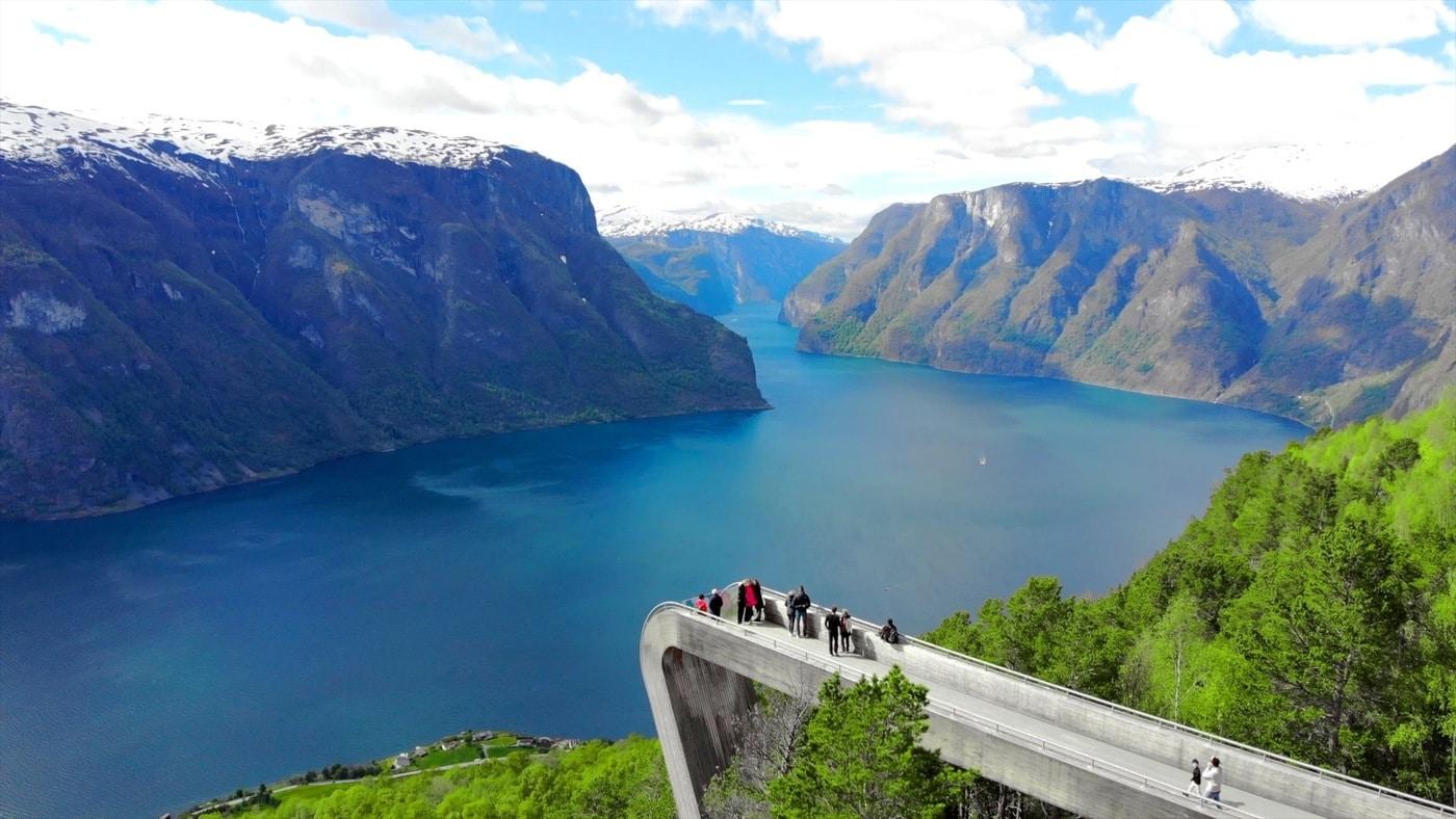 본문 이미지 - 노르웨이 송네 피오르드. (홈앤쇼핑 제공)