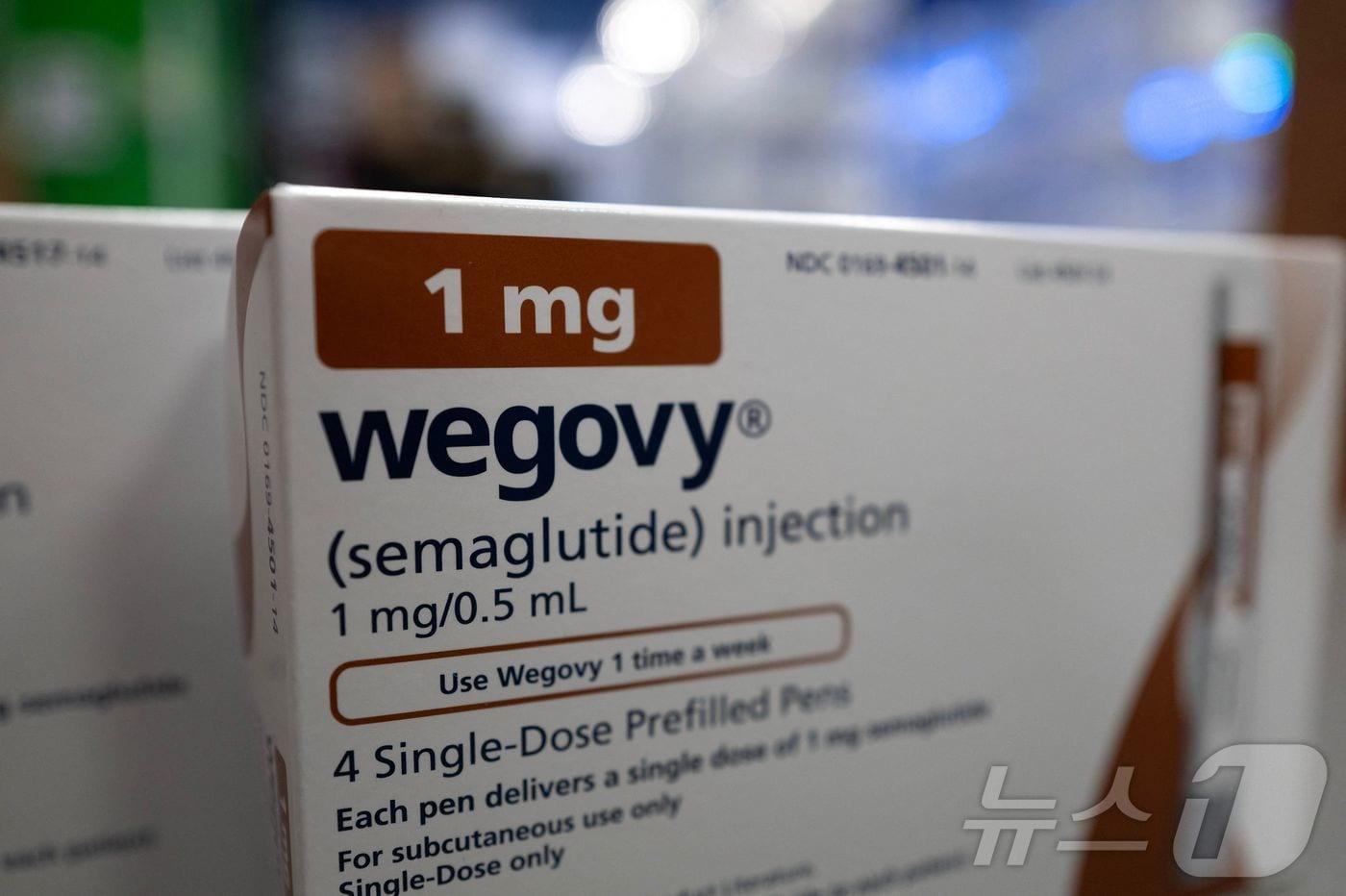 본문 이미지 - 위고비 주사제. 2024.4.24 ⓒ AFP=뉴스1