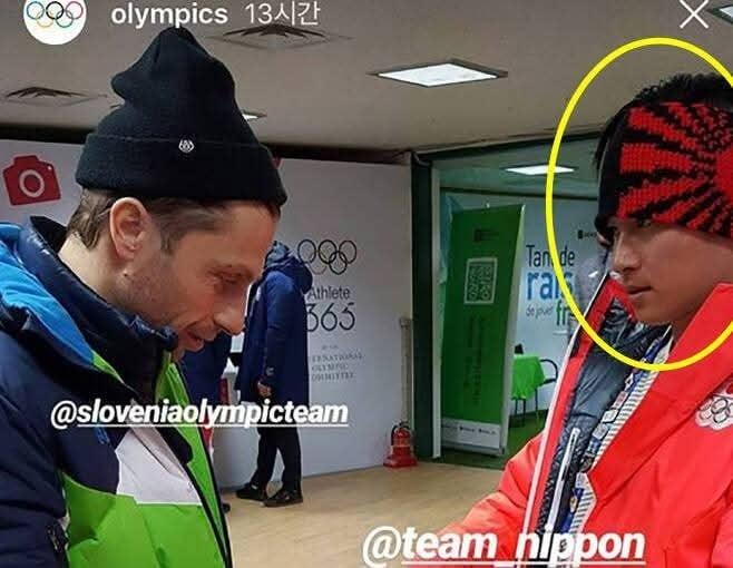 본문 이미지 - 평창 동계올림픽 당시 국제올림픽위원회(IOC) 공식 SNS에 올라온 사진. (출처 : 서경덕 성신여대 교수 페이스북)