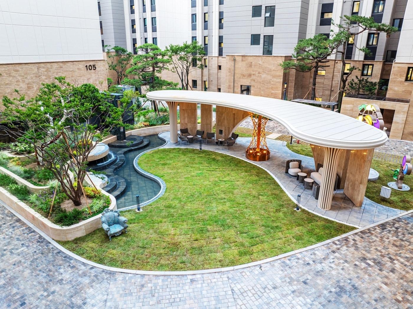 본문 이미지 -  THE H 대치에델루이 티하우스(현대건설 제공) 뉴스1 ⓒ News1 