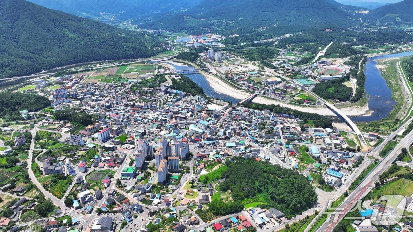 본문 이미지 - 산청 옥산지구 전경(산청군 제공. 재판매 및 DB금지).