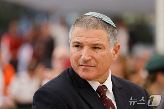 본문 이미지 - 2025년 10월 이스라엘 국내 정보기관 신베트 국장으로 임명된 다비드 지니. 2025.10.16 ⓒ 로이터=뉴스1 ⓒ News1 김경민 기자