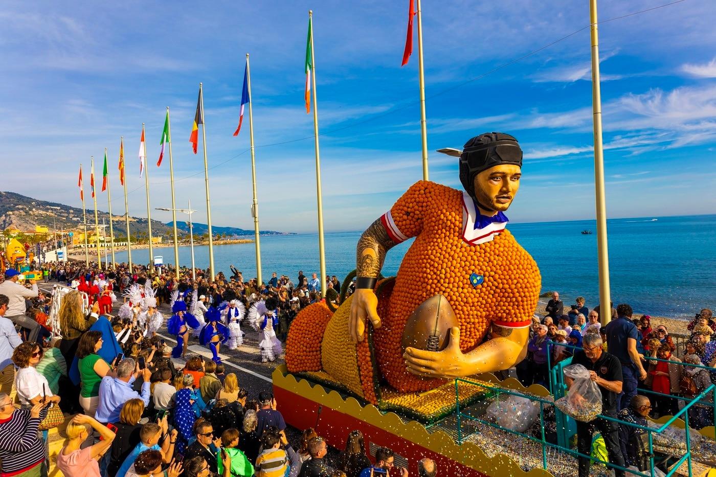 본문 이미지 - 망통 레몬 축제(Ville de Menton 제공)