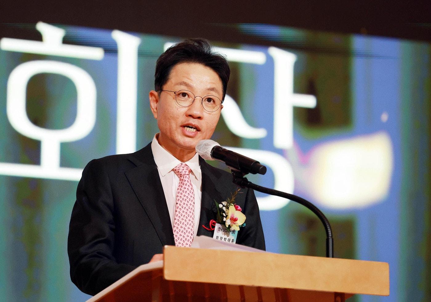 본문 이미지 - 박태훈 한국실업배구연맹 회장. (한국실업배구연맹 제공)