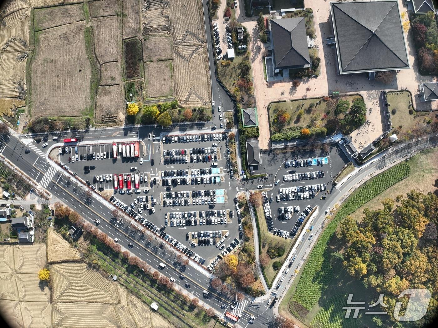 본문 이미지 - 경주시시설관리공단이 오는 3월부터 국립경주박물관의 공영주차장을 유료로 운영한다. (경주시설관리공단 제공, 재판매 및 DB금지) 2026.2.6/뉴스1