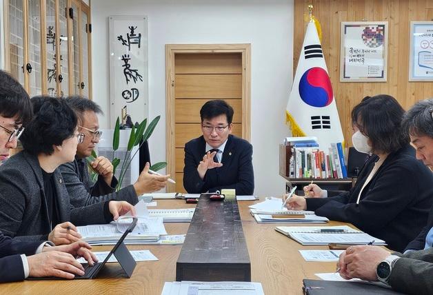 본문 이미지 - 기획회의.(충북교육청. 재판매 및 DB금지) / ⓒ 뉴스1