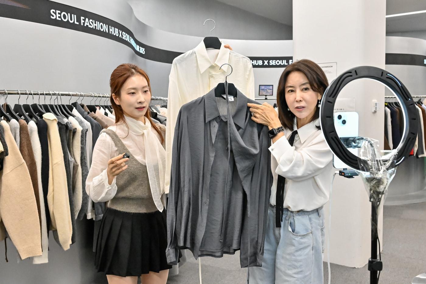 본문 이미지 - 라이브 커머스(서울시 제공)