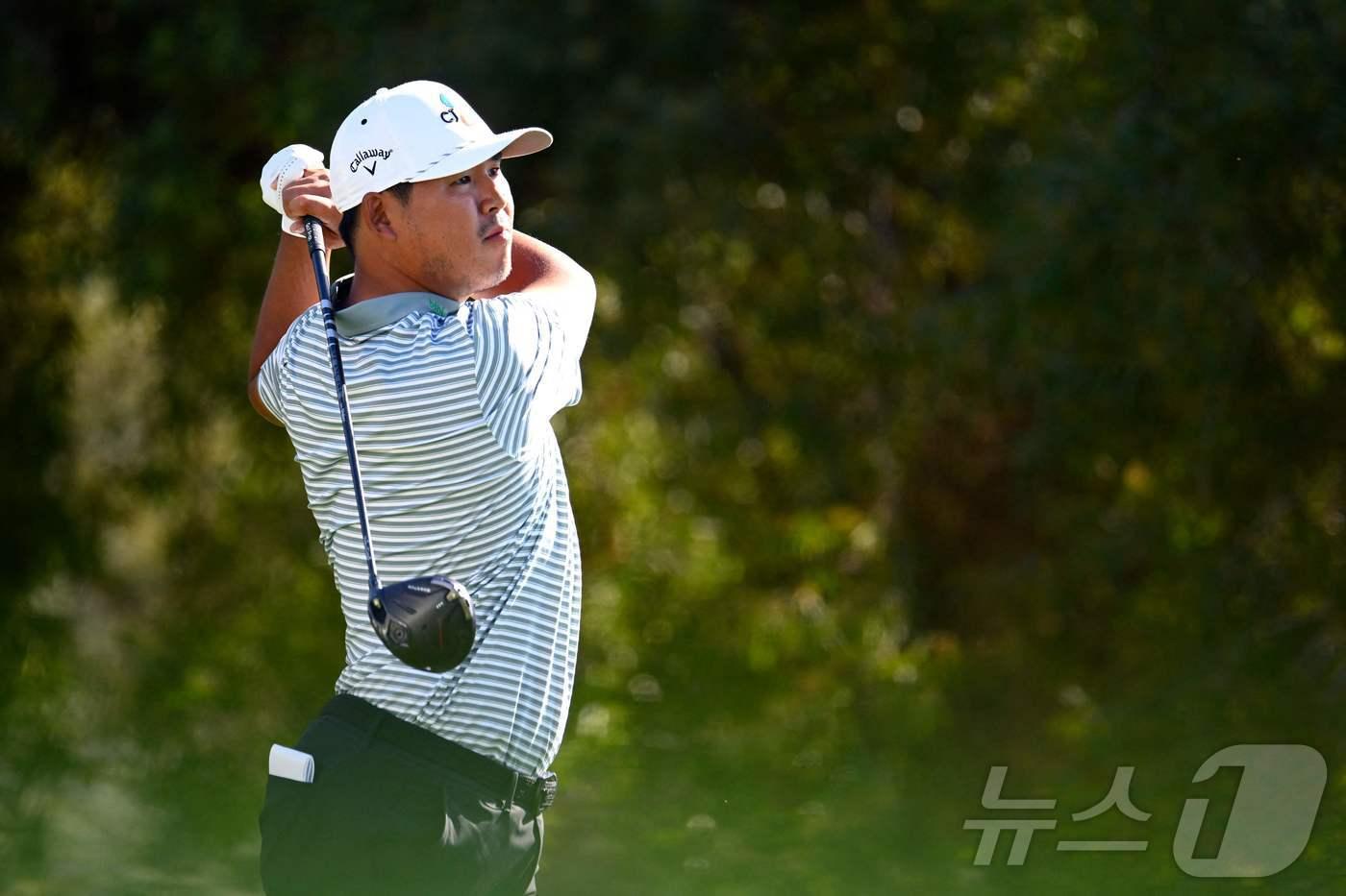 본문 이미지 - PGA 투어의 김시우. ⓒ AFP=뉴스1