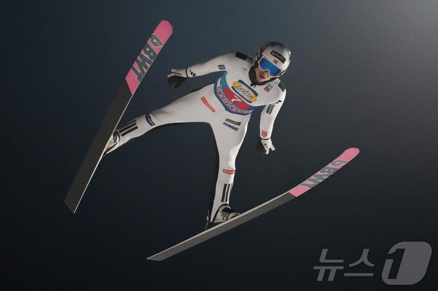 본문 이미지 - 노르웨이 스키점프 대표팀의 경기 모습 ⓒ AFP=뉴스1