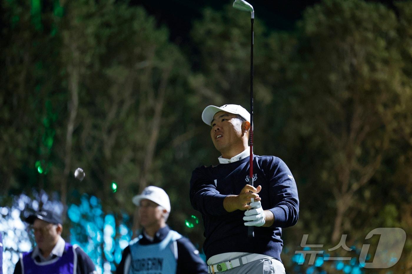 본문 이미지 - 안병훈이 LIV 골프 이적 후 첫 번째 대회에서 공동 9위에 올랐다. ⓒ 로이터=뉴스1