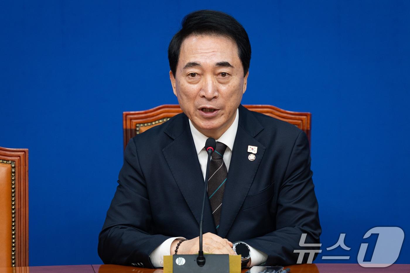 본문 이미지 - 박수현 더불어민주당 충남지사 후보. 2026.2.8 ⓒ 뉴스1 유승관 기자