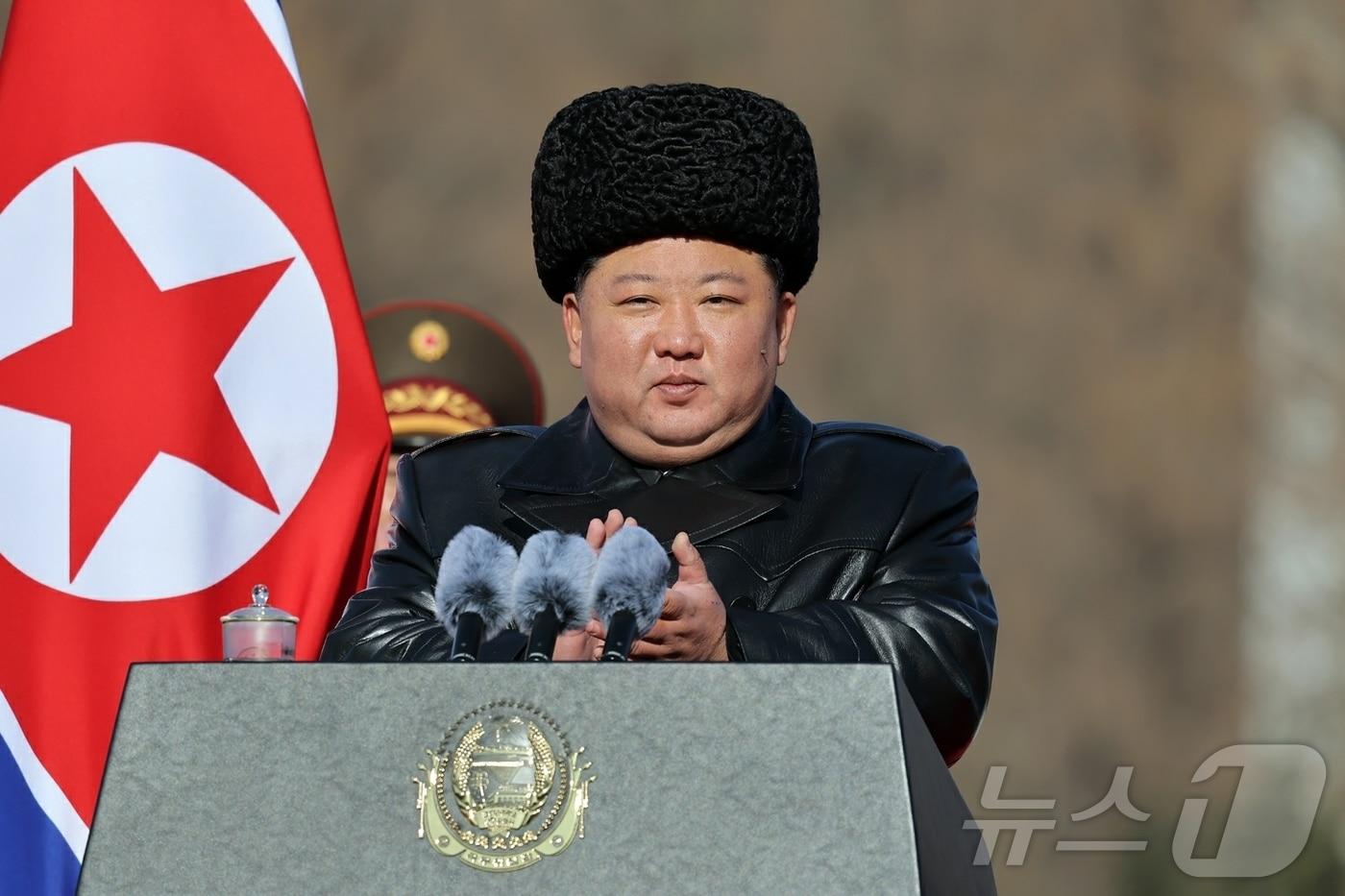 본문 이미지 - (평양 노동신문=뉴스1) = 김정은 북한 노동당 총비서.  [국내에서만 사용가능. 재배포 금지. DB 금지. For Use Only in the Republic of Korea. Redistribution Prohibited] rodongphoto@news1.kr