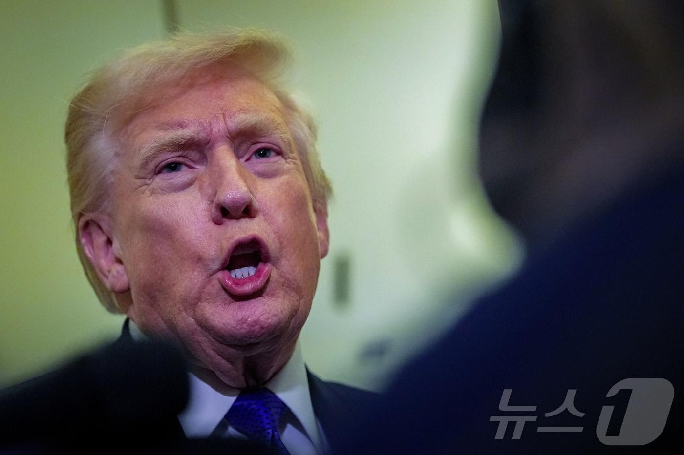 본문 이미지 - 도널드 트럼프 미국 대통령 ⓒ 로이터=뉴스1