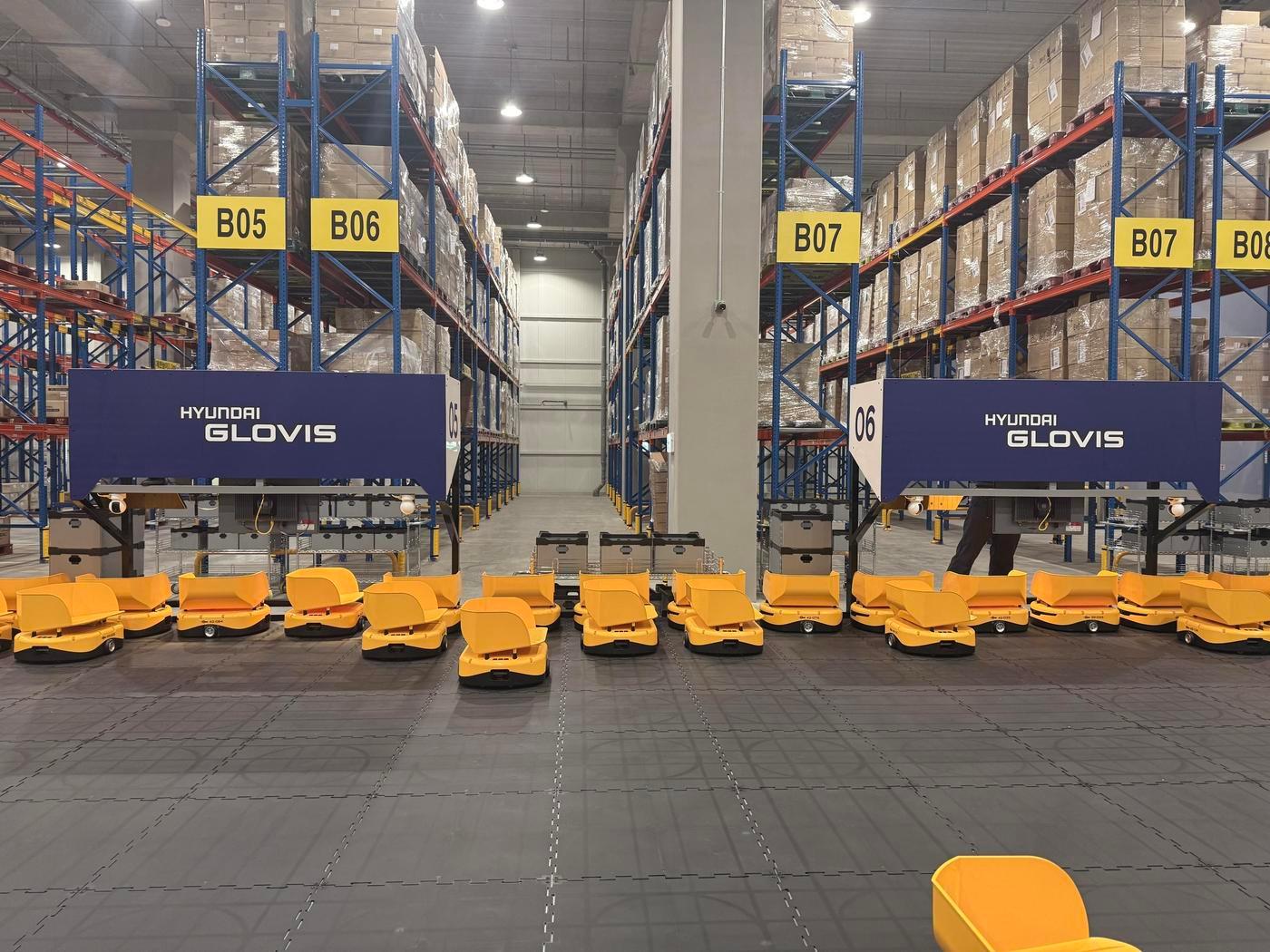 본문 이미지 - 현대글로비스의 수도권 첨단 물류센터 내부 모습(자료사진. 현대글로비스 제공). 2026.02.09.