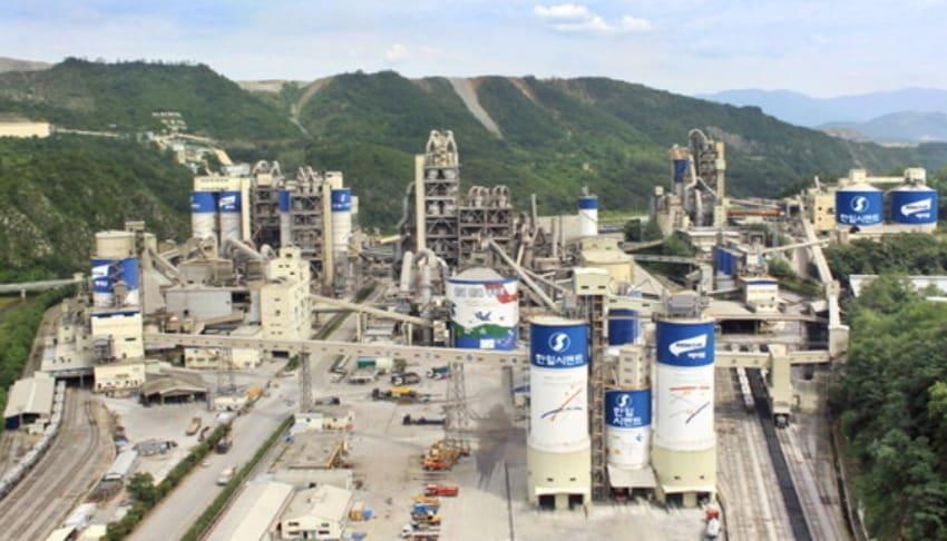 본문 이미지 - 한일시멘트 충북 단양 공장 전경.(한일시멘트제공)