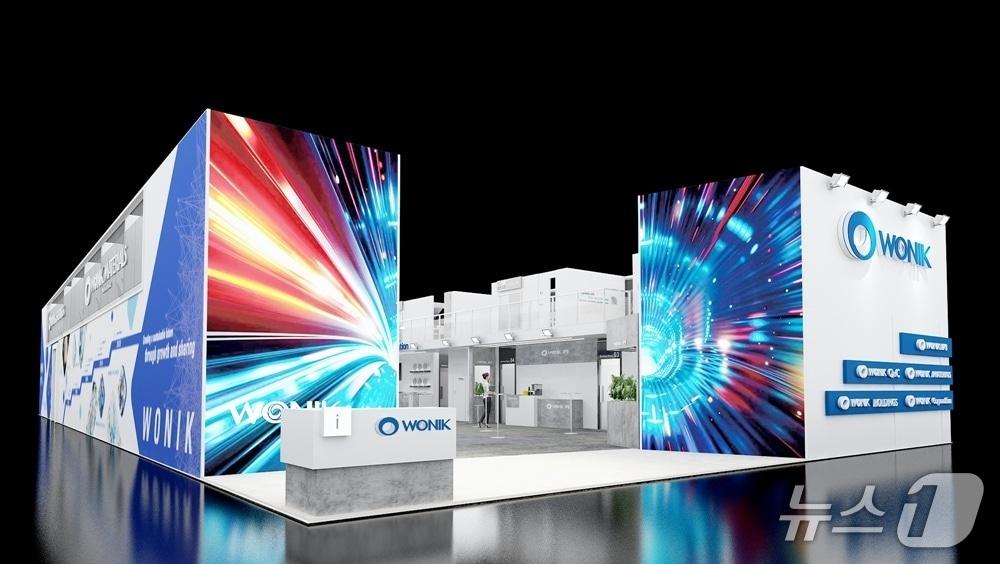 본문 이미지 - 원익 '세미콘 코리아(SEMICON Korea) 2026' 부스 전경(원익 제공)