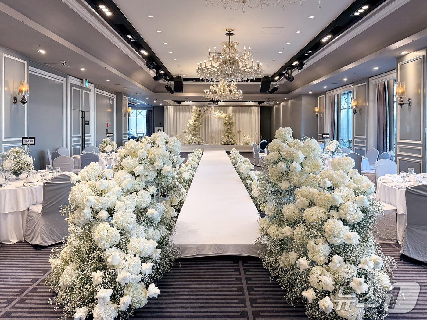 본문 이미지 - 이랜드파크의 켄싱턴호텔 여의도 웨딩 쇼케이스 대표 이미지(이랜드파트 제공)