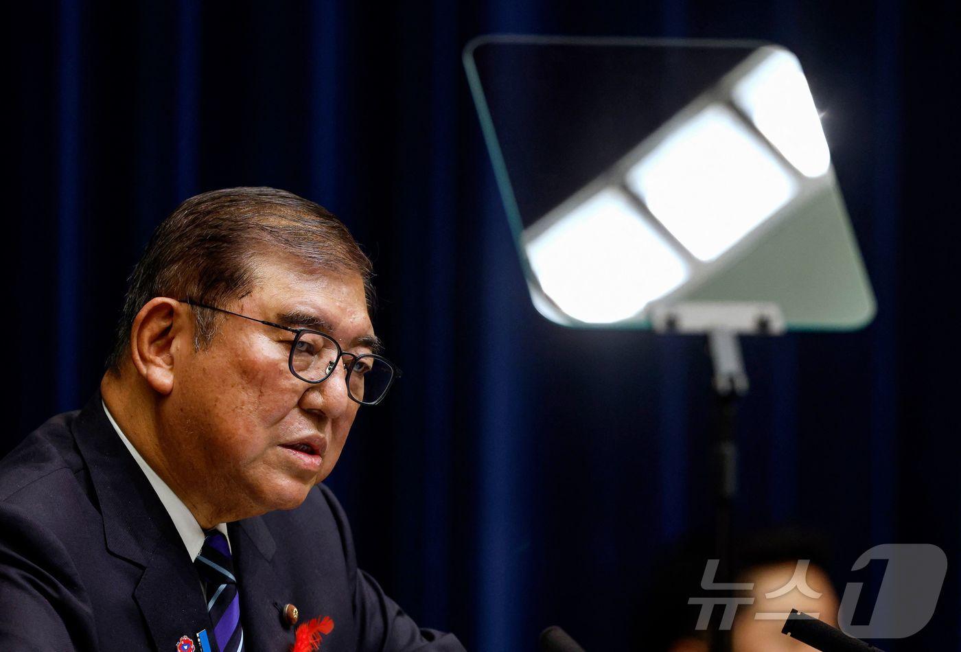 본문 이미지 - 이시바 시게루 전 일본 총리<자료사진> ⓒ AFP=뉴스1