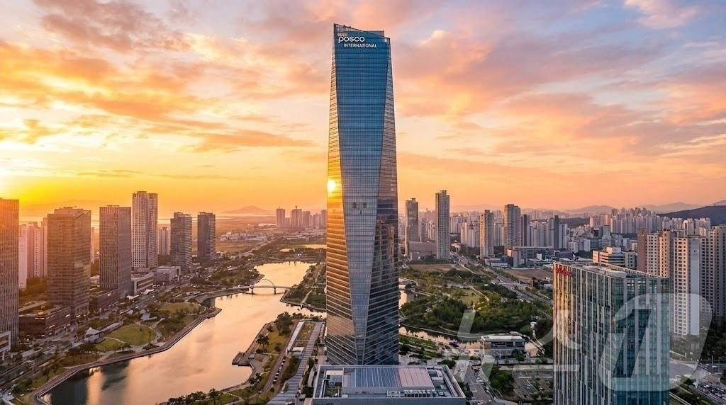 본문 이미지 - 포스코인터내셔널 사옥 전경(포스코인터내셔널 제공) ⓒ 뉴스1 최동현 기자