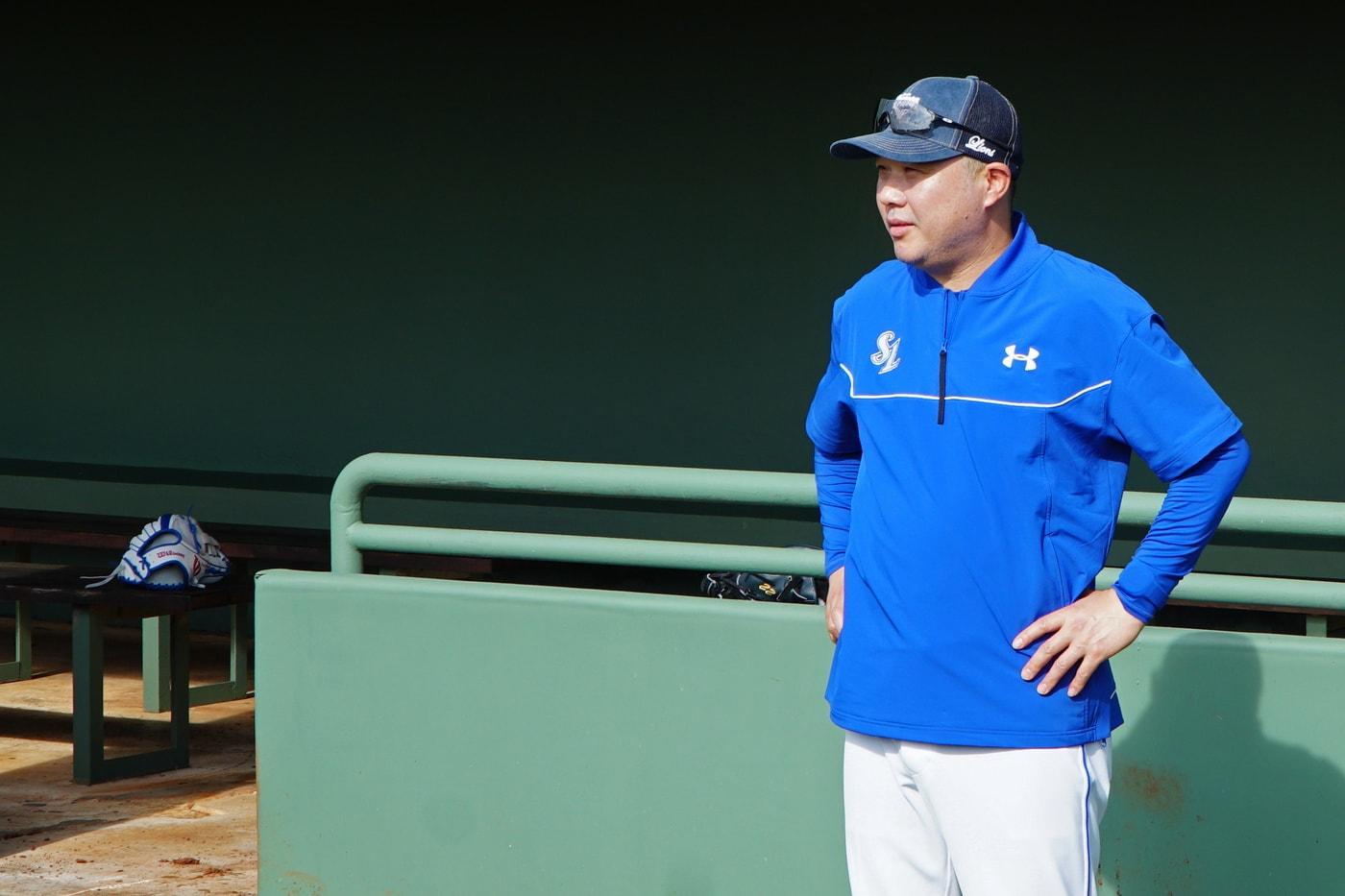 본문 이미지 - 박진만 삼성 라이온즈 감독. (삼성 라이온즈 제공)