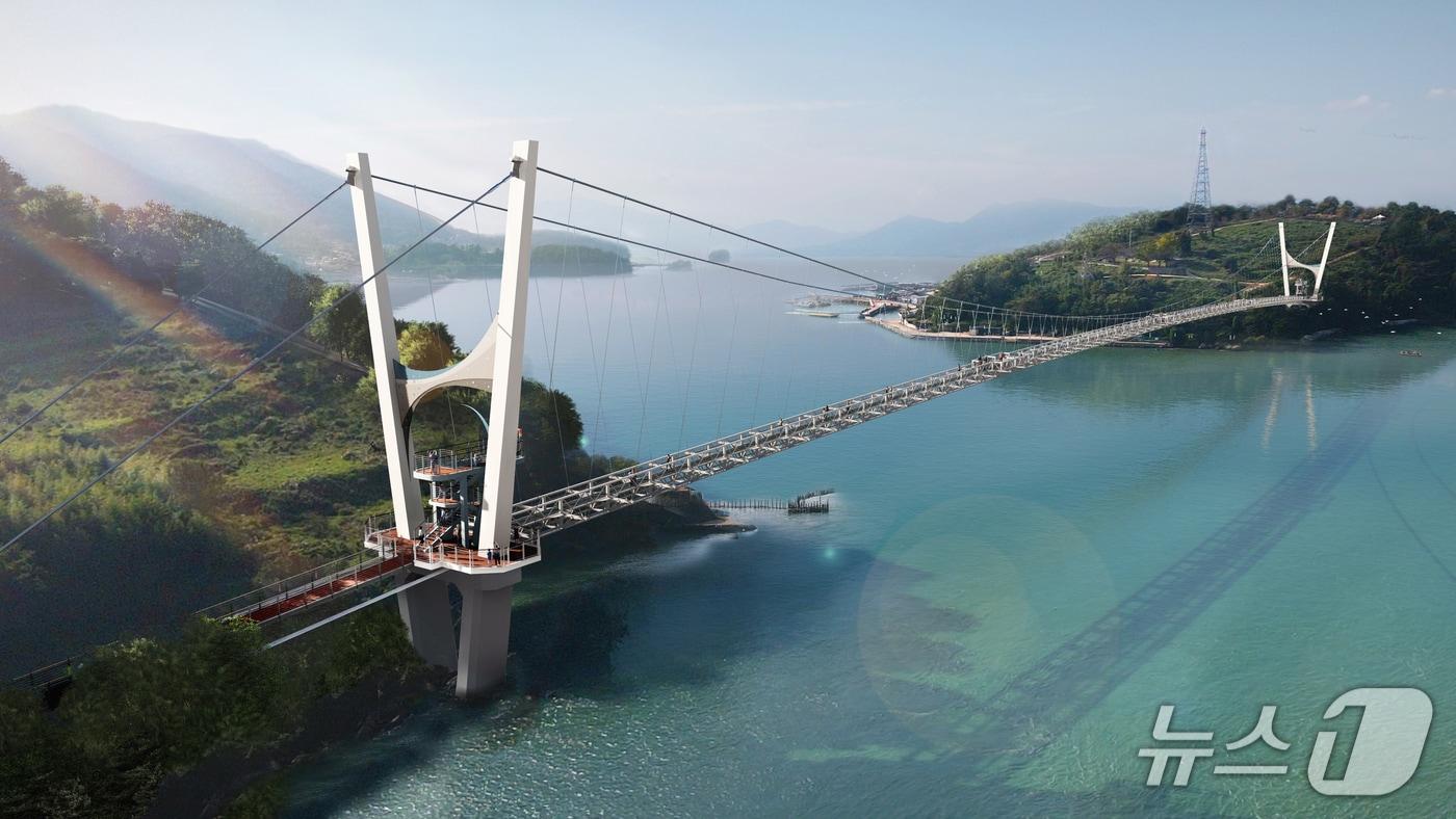 본문 이미지 - 사천시 삼천포 무지개빛 생태탐방로 조감도(사천시 제공. 재판매 및 DB금지).