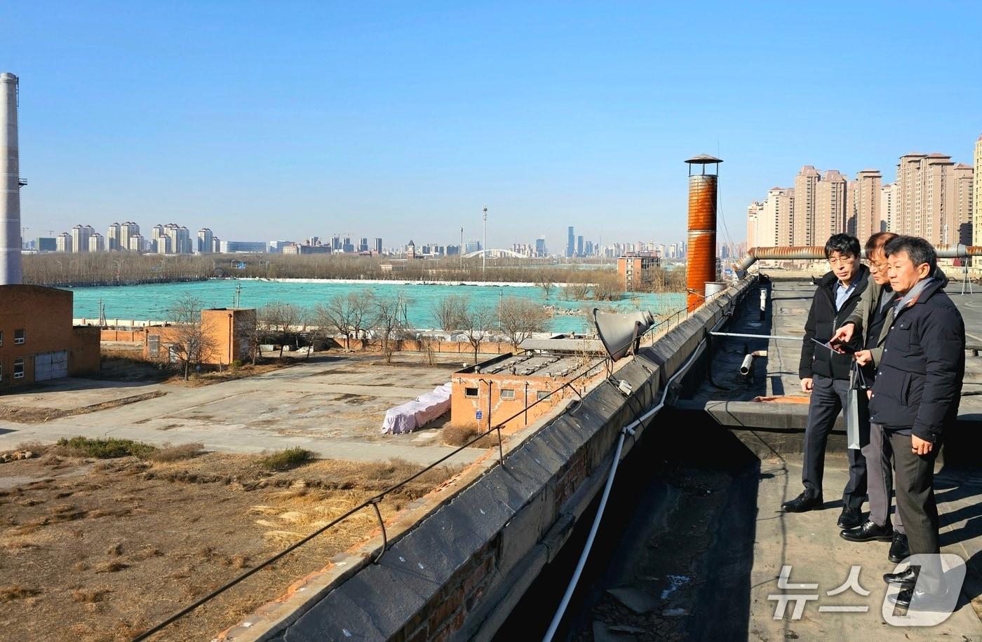 본문 이미지 -  HDC그룹 정몽규 회장, 중국 방문해 사업 개발 후보지 점검 (HDC그룹 제공) 뉴스1ⓒ news1