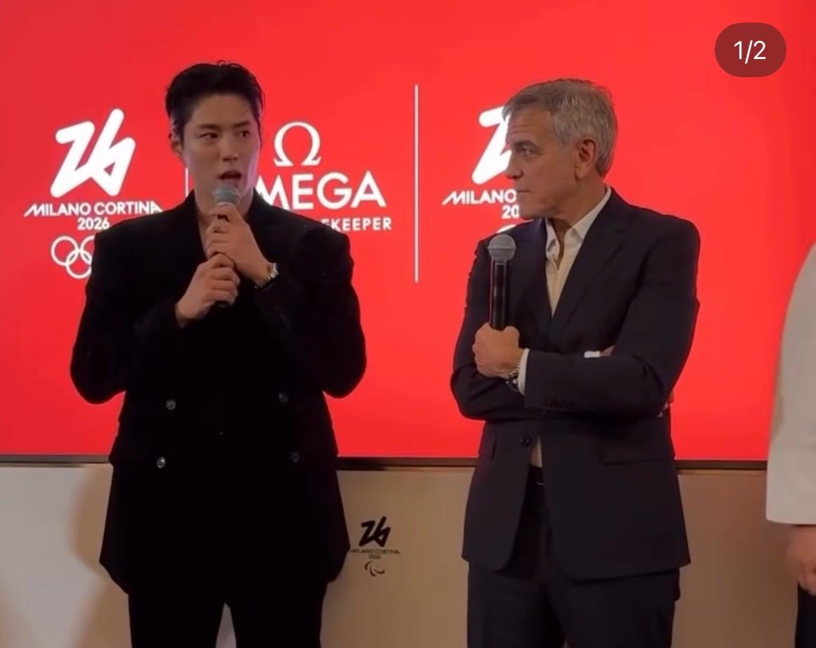 본문 이미지 - 박보검 조지 클루니 /인스타그램 갈무리