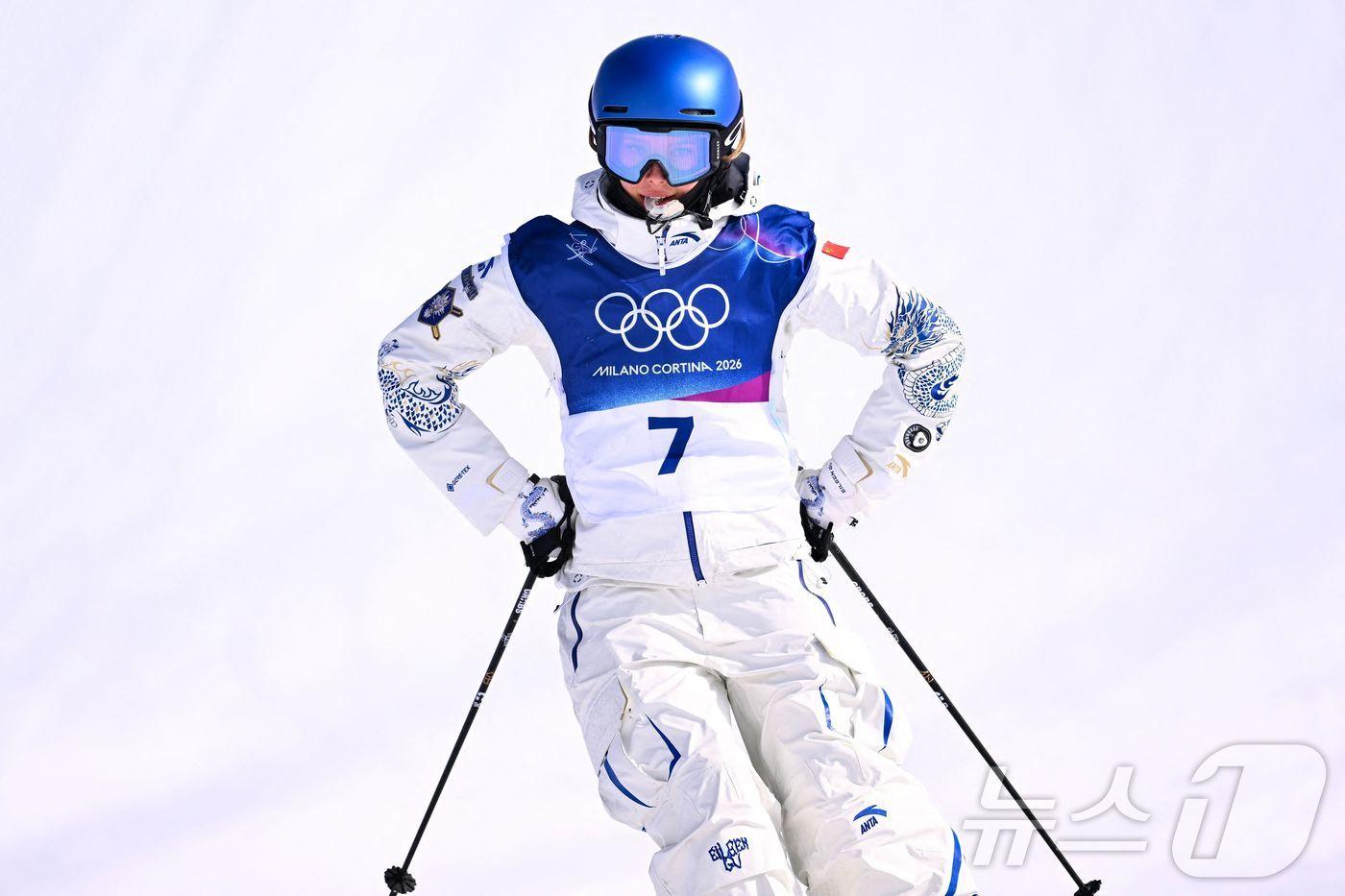 본문 이미지 - 중국 프리스타일 스키 대표 구아이링.ⓒ AFP=뉴스1